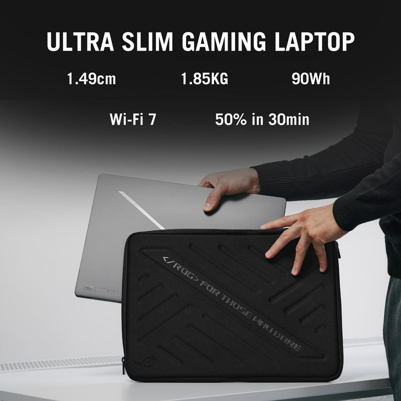 Afbeelding laden in galerijviewer, Asus rog zephyrus g16 gu605cm-qr026w 16 gaming laptop (donkergrijs | ultra 9 285h | rtx 5060 | 16 gb | 1 tb ssd)

