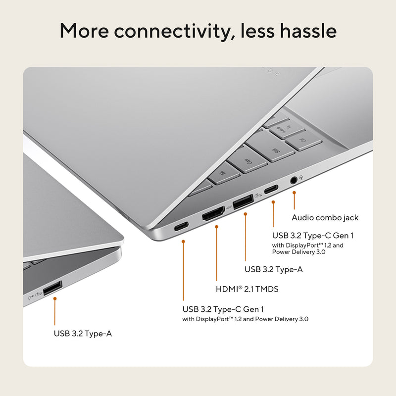 Load image into Gallery viewer, Asus vivobook s16 m3607ga-sh004w 16 copilot+ laptop (grijs | ryzen ai 7 445 | radeon 840m | 32 gb | 1 tb ssd | oled)
