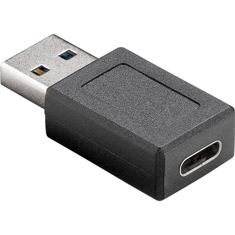 Load image into Gallery viewer, Goobay usb-a 3.0 superspeed > usb-c adapter (zwart)
