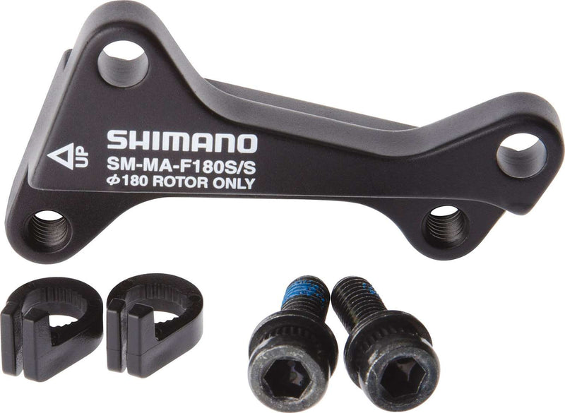 Load image into Gallery viewer, Shimano sm-ma-f180s s adapter for front 180mm rotor
