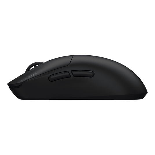 Hator quasar 3s ultima 8k wireless gaming muis (zwart, 30 000 dpi, 2.4 ghz bluetooth usb)