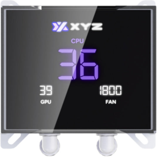 Xyz pc gear hydrotemp aio 240 waterkoeling (wit, argb, pwm)