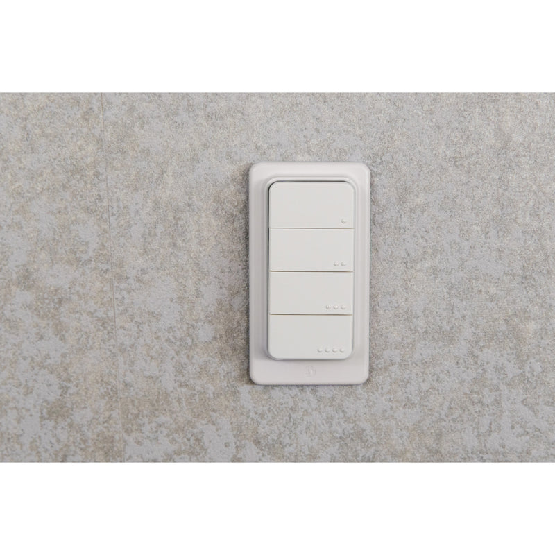 Load image into Gallery viewer, Shelly blu rc button 4 zb afstandsbediening (wit, bluetooth 5 (le), zigbee)
