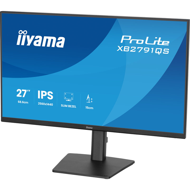 Load image into Gallery viewer, Iiyama prolite xb2791qs-b1 27 monitor (zwart (mat), hdmi, displayport, audio)
