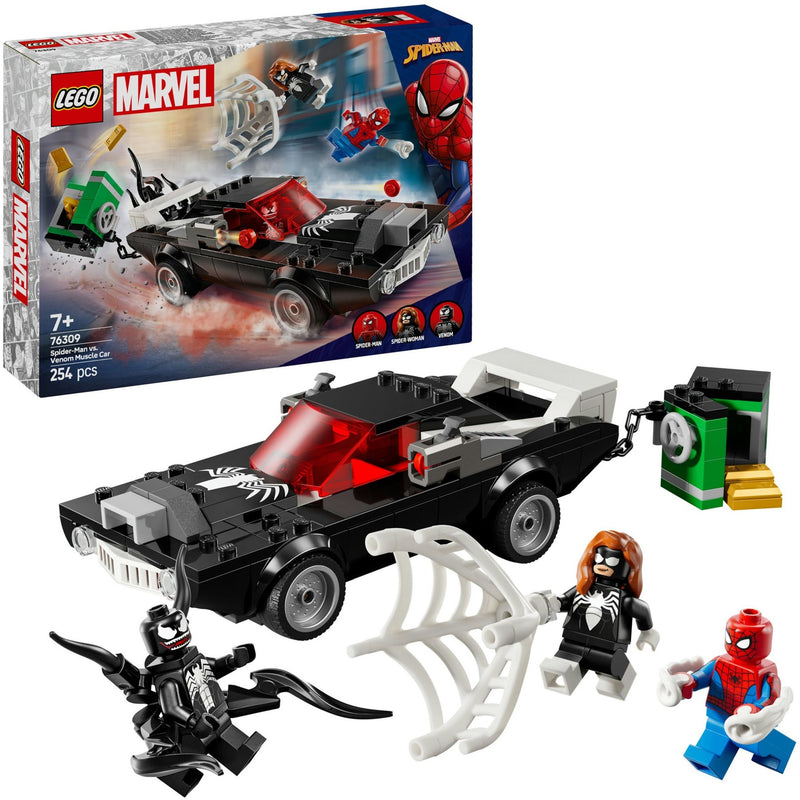 Load image into Gallery viewer, Lego super heroes 76309 spider-man vs. venoms klassieke auto
