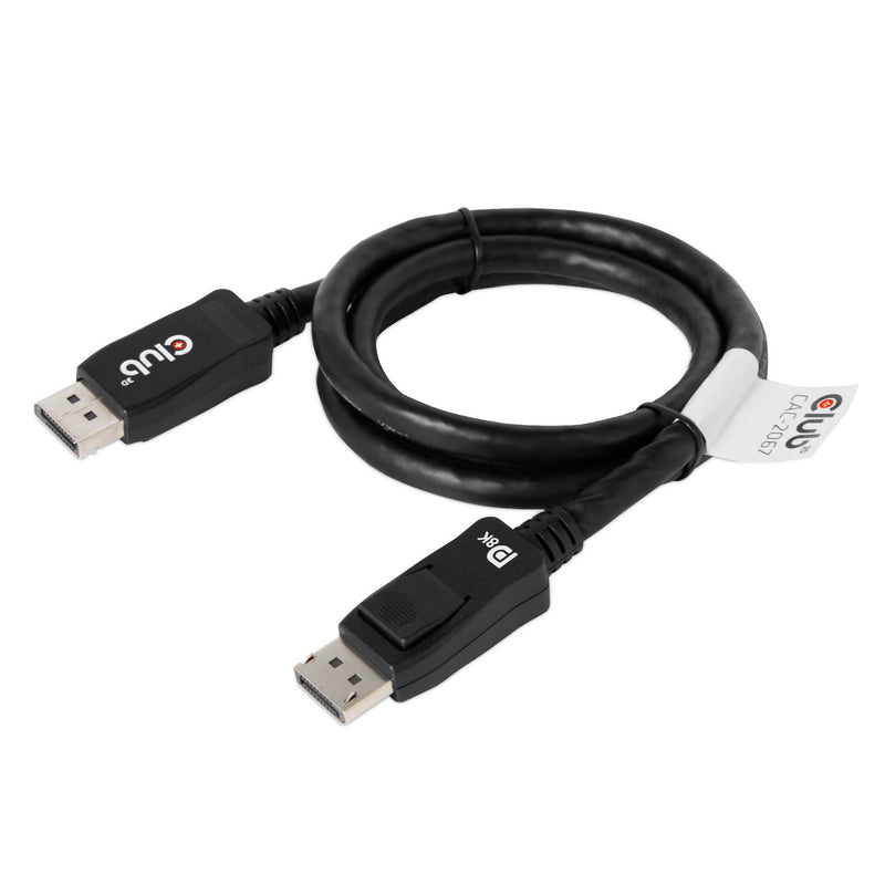 Load image into Gallery viewer, Club 3d displayport 1.4 hbr3 kabel (zwart, 1 meter, 8k)
