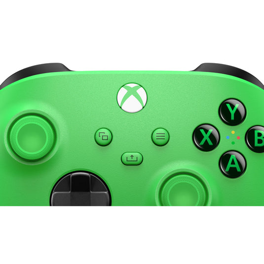 Microsoft xbox wireless controller - velocity green (groen, bluetooth)