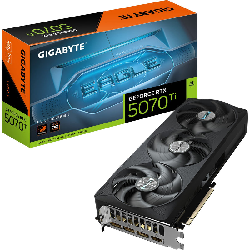 Load image into Gallery viewer, Gigabyte geforce rtx 5070 ti eagle oc 16g grafische kaart (3x displayport, 1x hdmi 2.1, dlss 4)
