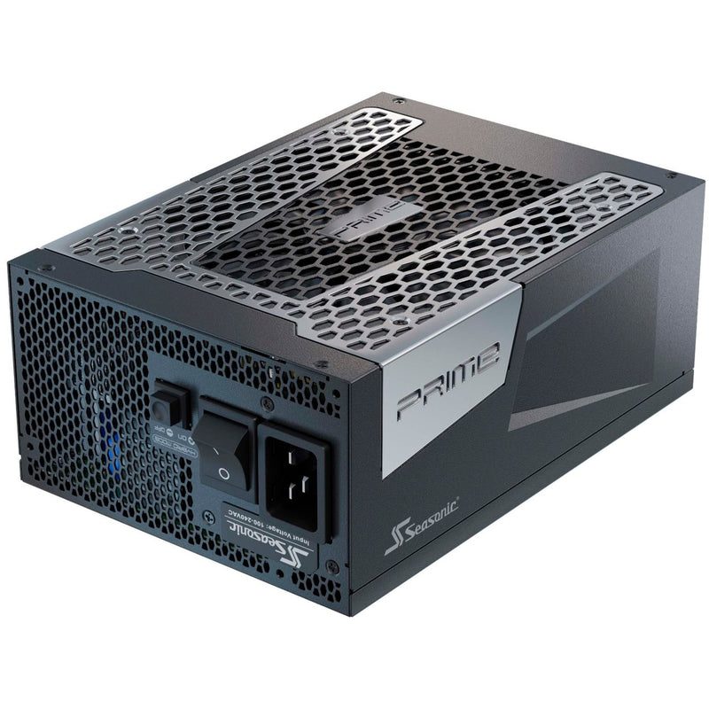 Load image into Gallery viewer, Seasonic prime px-1600 modulaire 1600 watt voeding (zwart, 2x 12vhpwr, 8x pcie)
