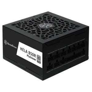 Silverstone hela 850r platinum modulaire 850 watt voeding (zwart, 4x pcie)