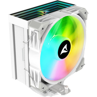 Sharkoon a50 rgb cpu-koeler (wit, 4-pins pwm fan-connector)