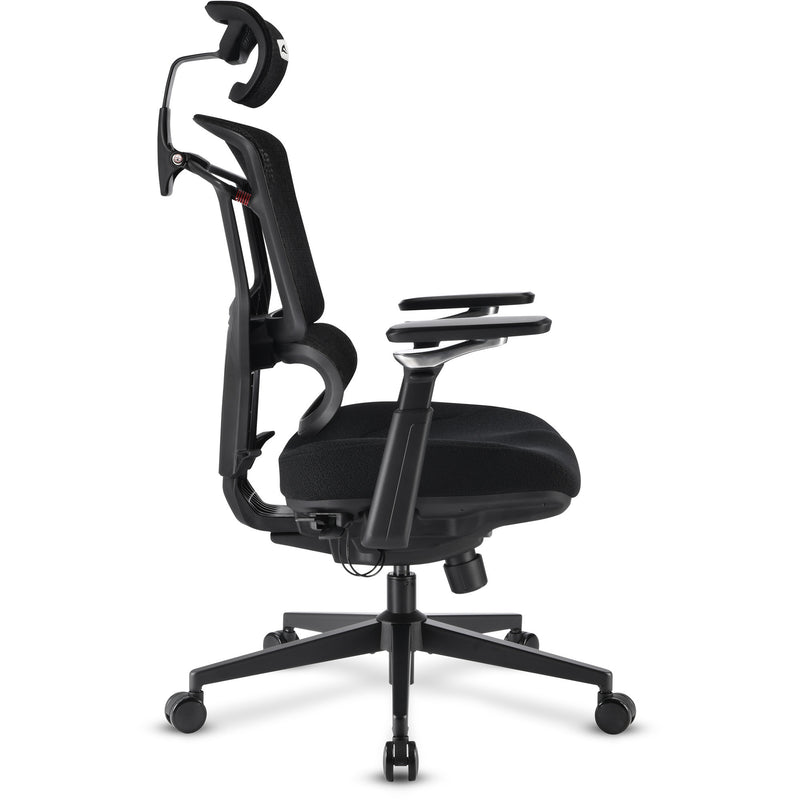 Load image into Gallery viewer, Sharkoon officepal c50 stoel (zwart)
