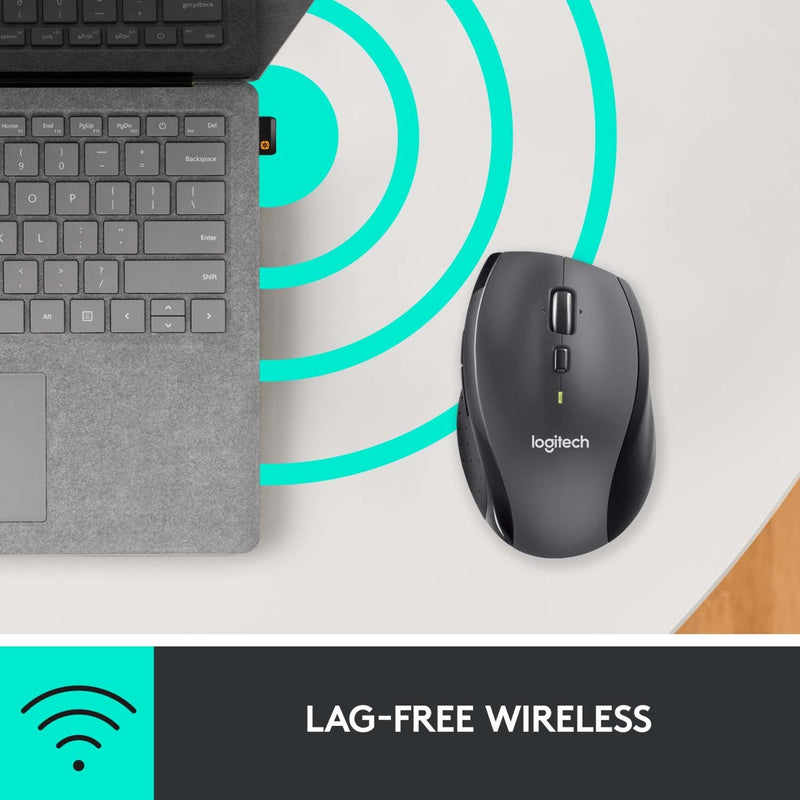 Load image into Gallery viewer, Logitech m705 wireless marathon mouse (antraciet, 1000 dpi)
