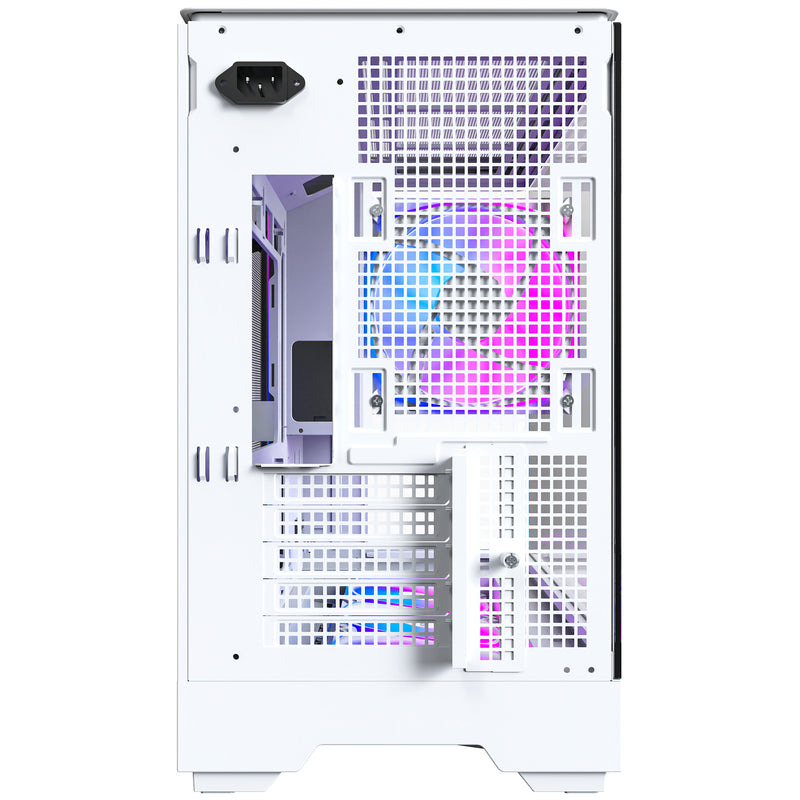 Load image into Gallery viewer, Montech king 15 pro midi tower behuizing (wit | 2x usb-a | 1x usb-c | rgb | window)
