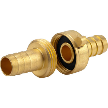 Gardena messing slangschroefstuk 26,5 mm (g 3 4 ) koppeling (7151-20)