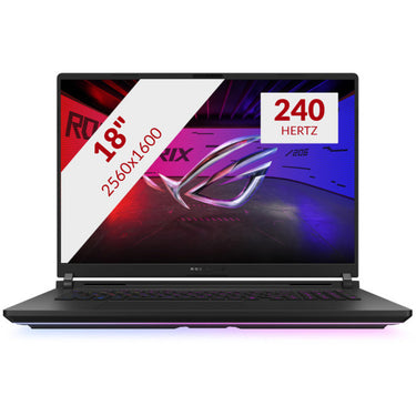 Asus rog strix scar 18 g835lx-sa012w 18 gaming laptop (zwart | core ultra 9 275hx | rtx 5090 | 64 gb | 4 tb ssd | 240 hz)