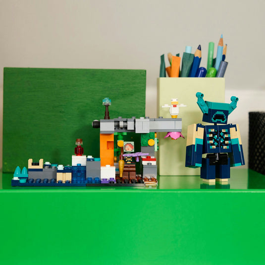 Lego ® minecraft® de ontmoeting met de opzichter - 21274