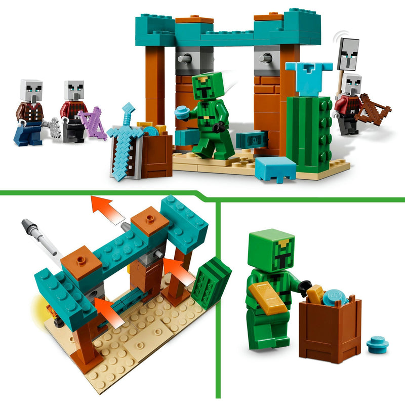 Load image into Gallery viewer, Lego minecraft 21267 de illagers in de woestijn
