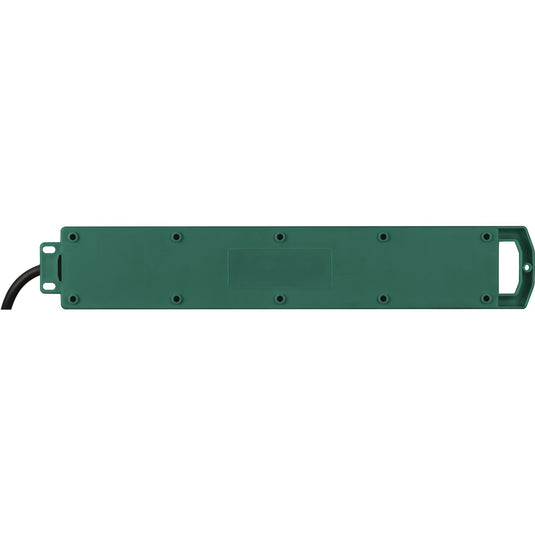Brennenstuhl super-solid sl 554 tuin-contactverdeler stekkerdoos (donkergroen, 5 meter)
