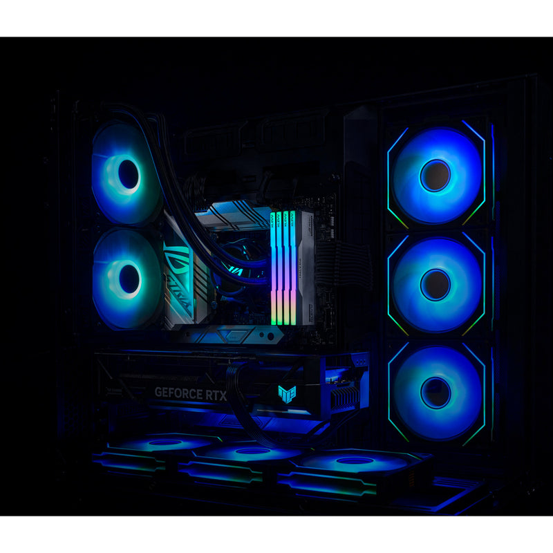 Load image into Gallery viewer, Klevv cras v rgb rog 32 gb ddr5-6200 (2x 16 gb) werkgeheugen (wit, kd5agua80-62b320p, xmp, expo)
