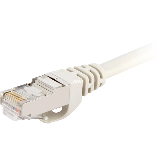 Sharkoon cat.6 netwerkkabel (grijs, 1 meter, sftp, rj-45)