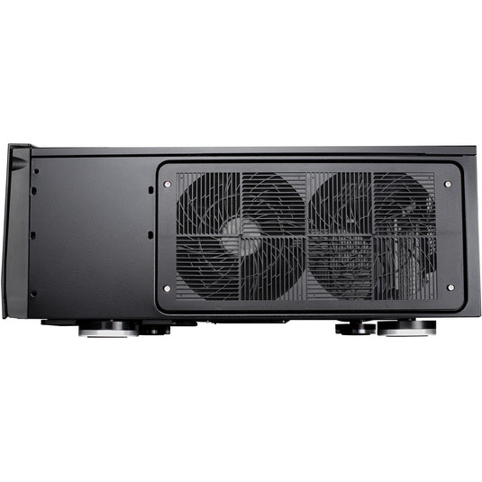 Silverstone sst-gd07b-c htpc behuizing (zwart | 1x usb-a | 1x usb-c)