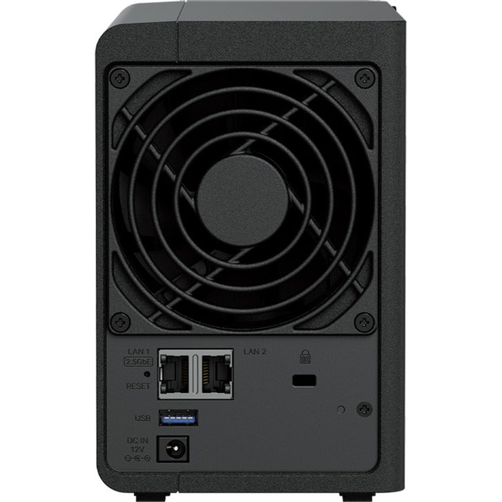Load image into Gallery viewer, Synology diskstation ds225+ nas (zwart, 1x 1gbe lan, 1x 2.5gbe lan, 2x usb 3.2 gen 1)
