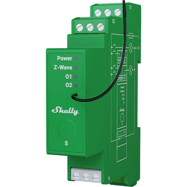 Shelly wave pro dimmer 2pm (groen)