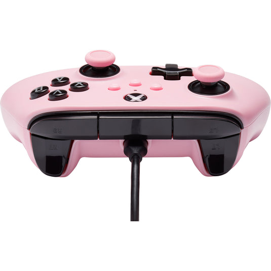 Powera bedrade controller voor xbox series x|s (roze, xbox series x|s, xbox one, pc)