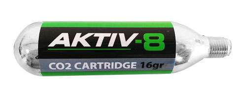 Load image into Gallery viewer, Aktiv-8 co2 cartridge 16g with thread
