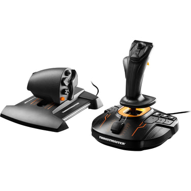 Thrustmaster t.16000m fcs hotas gaming hotas (zwart oranje, pc)