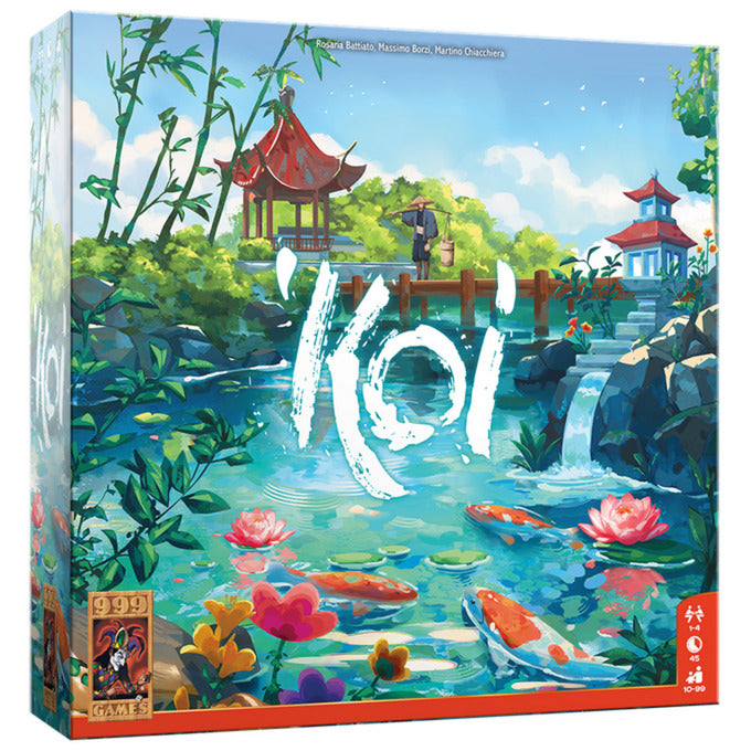 Load image into Gallery viewer, 999games 999 games koi bordspel (nederlands, 1 - 4 spelers, 45 minuten, vanaf 10 jaar)
