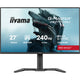 Iiyama g-master red eagle gb2771hsu-b1 27 gaming monitor (zwart, 2x hdmi, displayport, usb-a, usb-c, 240 hz)