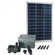 Ubbink solarmax 1000 accu pomp (zwart, incl. solarpaneel, pomp en accu)