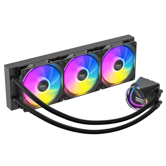 Antec skeleton 360 argb waterkoeling (zwart)