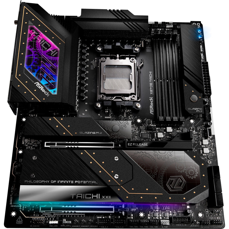 Load image into Gallery viewer, Asrock x870e taichi socket am5 moederbord (raid, 5 gb-lan, wi-fi 7, bt, e-atx)
