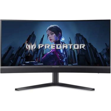 Acer predator x34 v3 34 curved ultrawide gaming monitor (zwart, 180 hz, hdmi, displayport, usb, audio, amd free-sync)