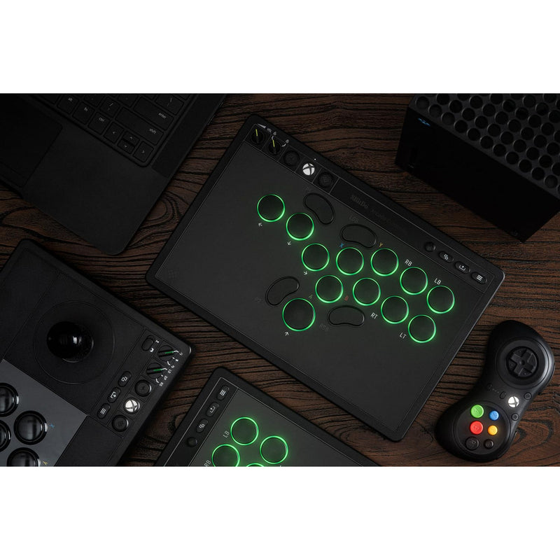 Load image into Gallery viewer, 8bitdo arcade controller for xbox (zwart, 2.4 ghz usb, xbox series x|s, xbox one, pc)

