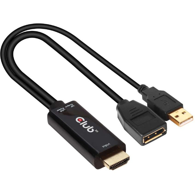 Load image into Gallery viewer, Club 3d hdmi naar displayport actieve adapter (0,25 meter, 4k)
