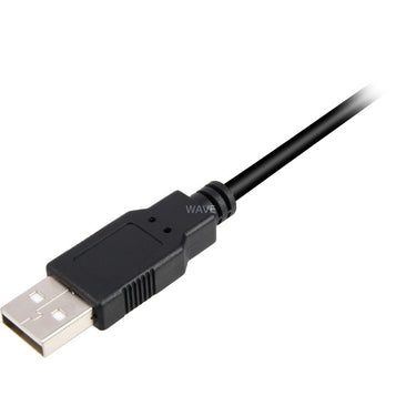 Sharkoon usb-a 2.0 > micro usb-b kabel (zwart, 3 meter)
