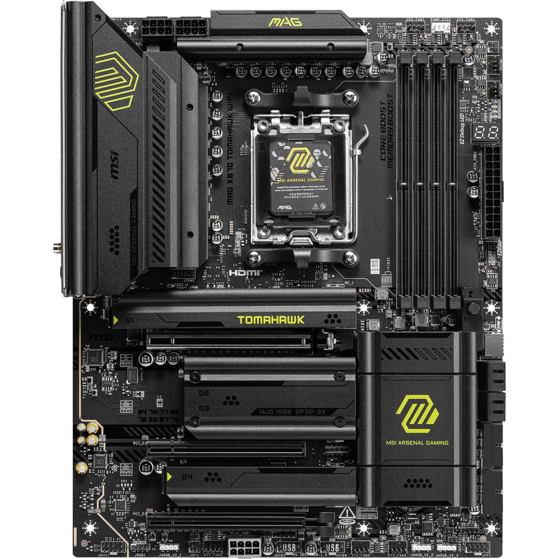Load image into Gallery viewer, Msi mag x870 tomahawk wifi socket am5 moederbord (raid, 5 gb-lan, wlan, bt, sound, atx)
