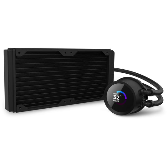 Nzxt kraken 240 rgb waterkoeling (zwart)
