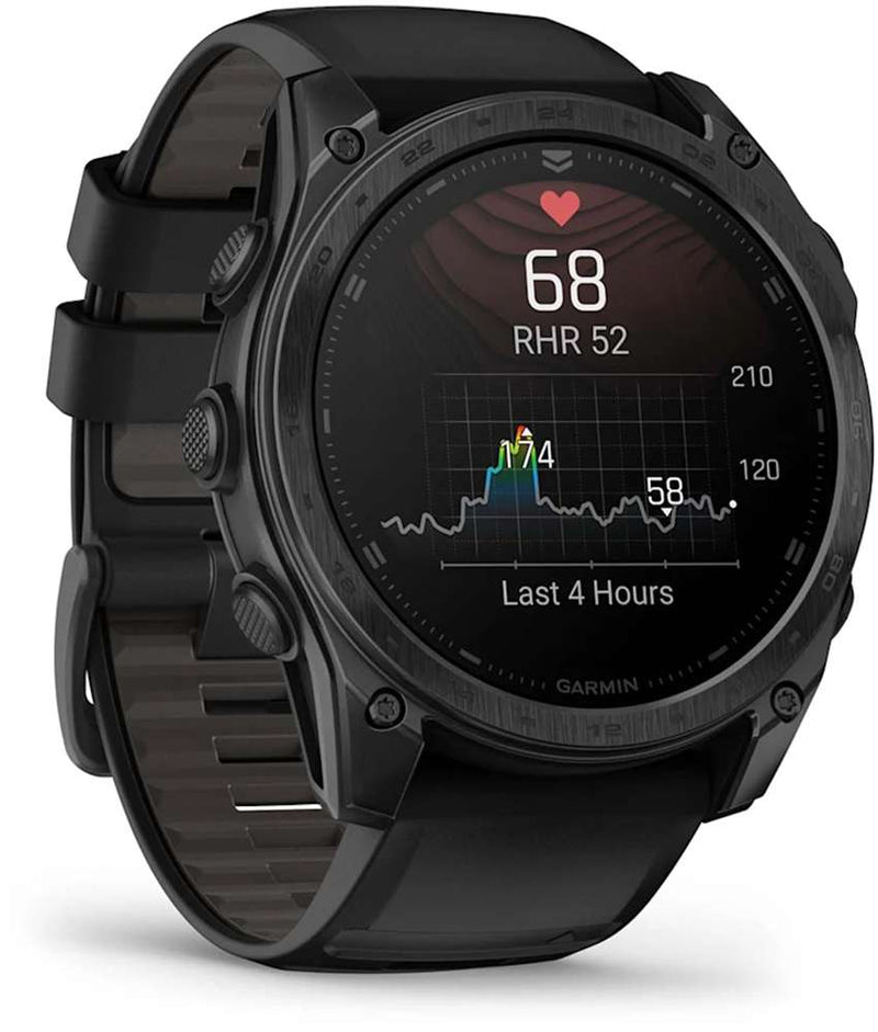 Load image into Gallery viewer, Garmin tactix® 8 - 51 mm amoled sapphire black titanium dlc smartwatch
