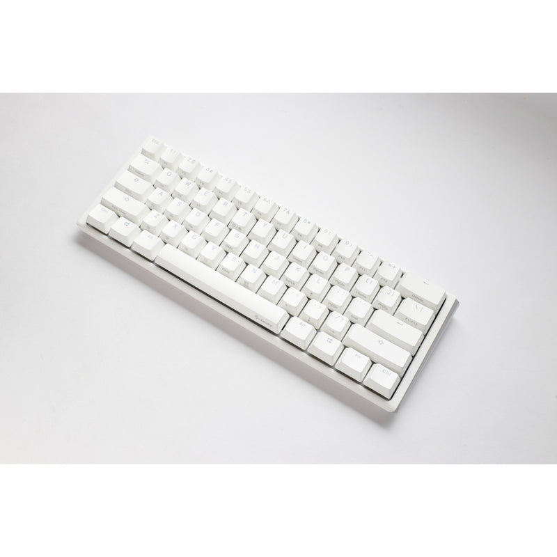 Load image into Gallery viewer, Ducky one 3 classic pure white mini, toetsenbord (wit, us lay-out, cherry mx red, rgb led, double-shot pbt, hot-swappable, quack mechanics, 60%)
