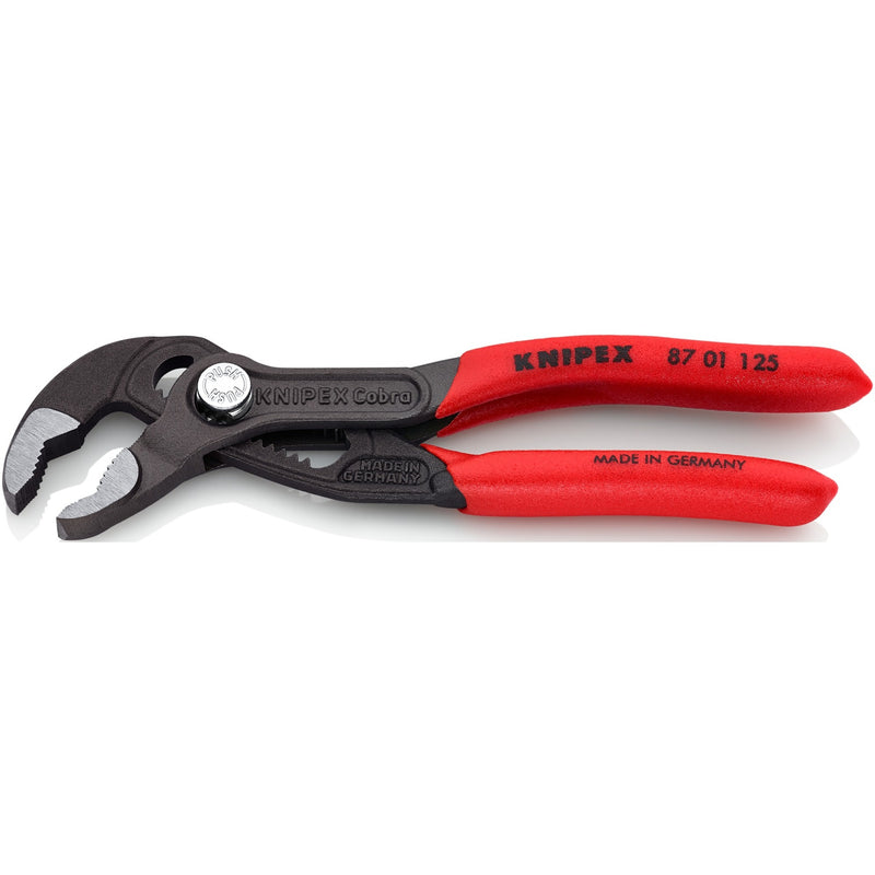 Load image into Gallery viewer, Knipex cobra waterpomptang 8701125 zweedse- waterpomp-tang (rood, 125 mm)
