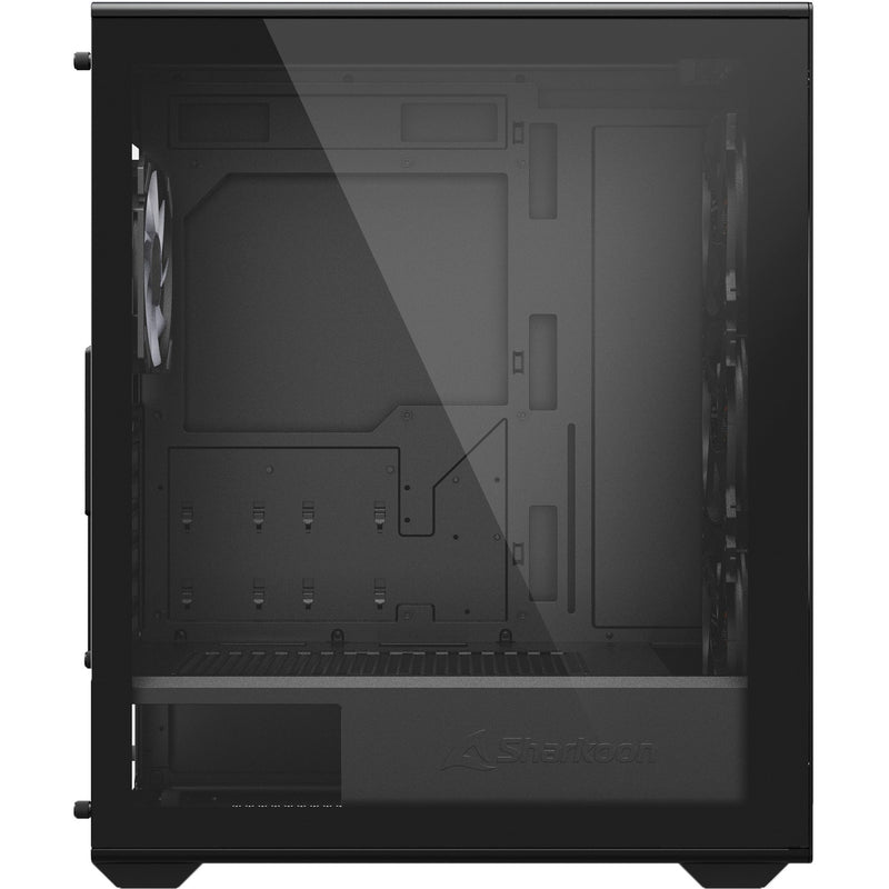 Load image into Gallery viewer, Sharkoon vk2 rgb midi tower behuizing (zwart | 2x usb-a | rgb | tempered glass)
