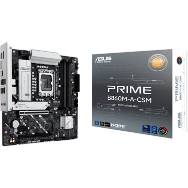 Asus prime b860m-a-csm socket 1851 moederbord (raid, 2.5 gb-lan, sound, µatx)