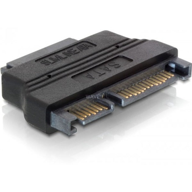 Load image into Gallery viewer, Delock adapter 22-pin sata > 13-pin slim sata (zwart, 65156)
