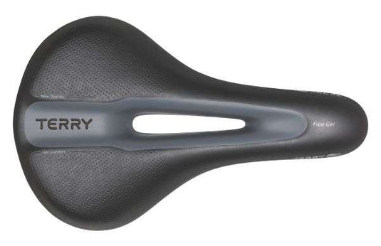 Terry zadel Fisio gel heren zwart