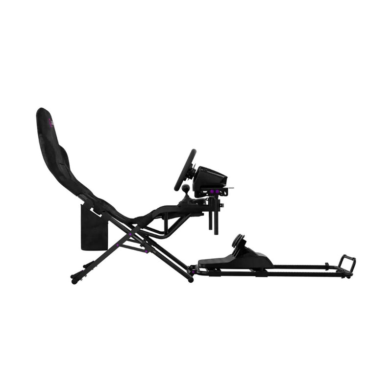 Load image into Gallery viewer, Lorgar advanced raf1 racing simulator (zwart)
